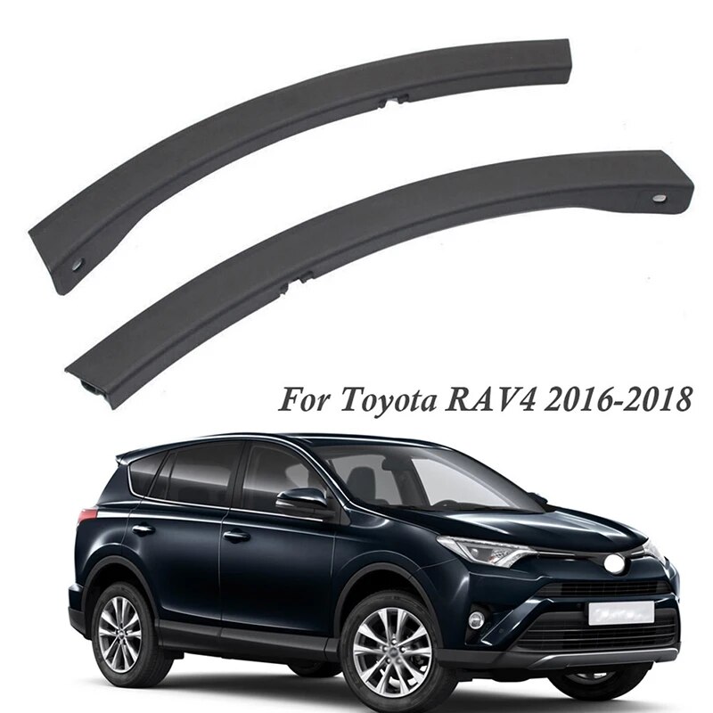 

Черный пластиковый передний бампер, накладка на крыло 52112-0R060, подходит для Toyota RAV4 XA40 2016 2017 2018