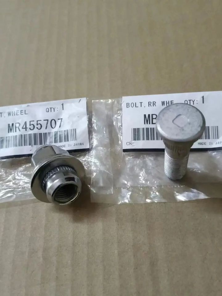 

Автозапчасти, колесный болт, гайка для шин для Mitsubishi ASX Pajero Sport Eclipse Cross Outlander 2013-2021 OEM MB 584750 MR 455707