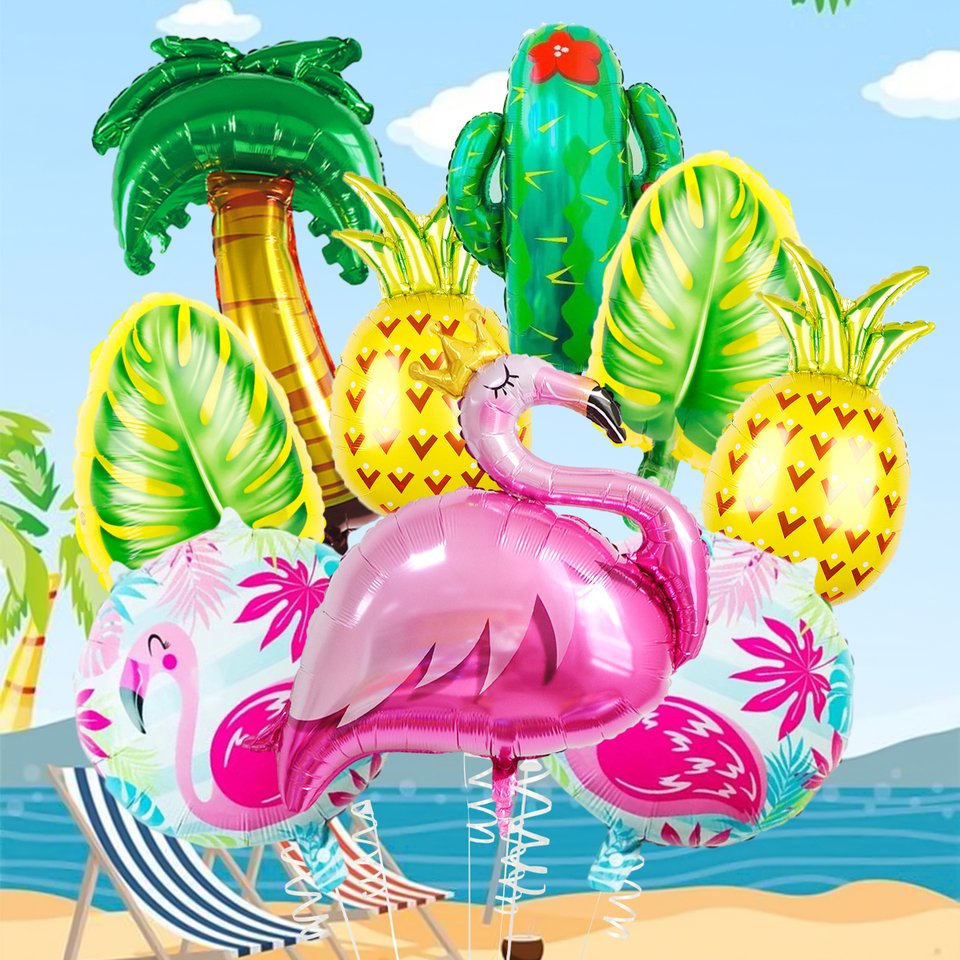 

Набор фольгированных шаров flamingo для вечеринки i BALON