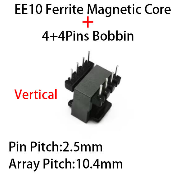 

Трансформатор EE10 4+4Pin 8P