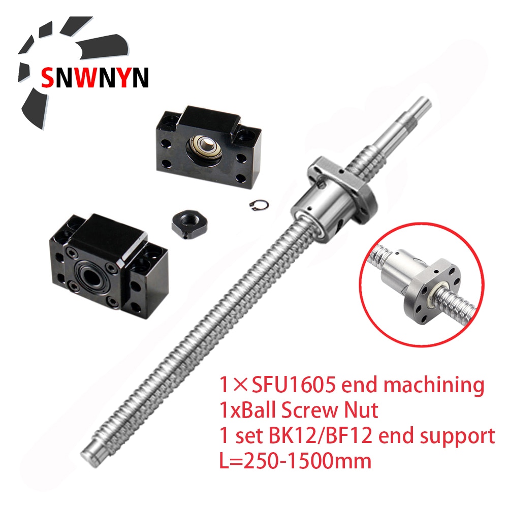 

Шариковый винт SFU1605 серебристый SNWNYN