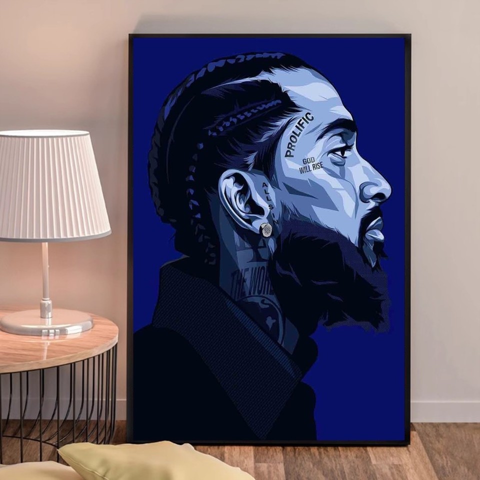 

Плакат N-Nipsey H-Hussle