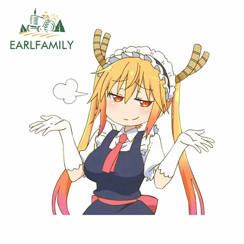 

EARL FAMILY 13 см x 12,5 см для забавного аниме Tohru, японская детская комната, семейная фотосессия, украшение «сделай сам»