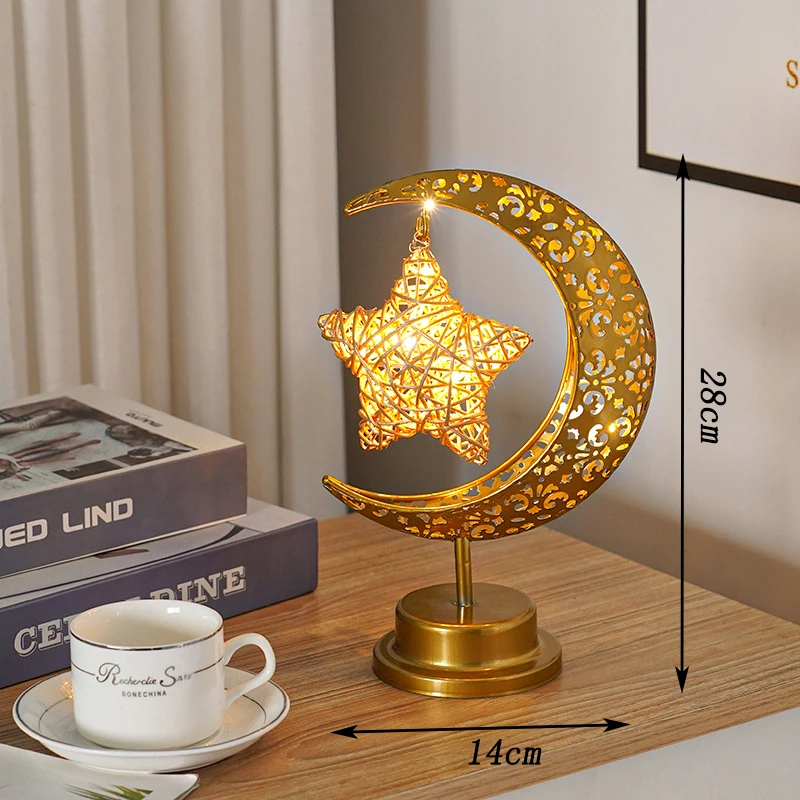 

Eid Mubarak Moon Star LED светильник