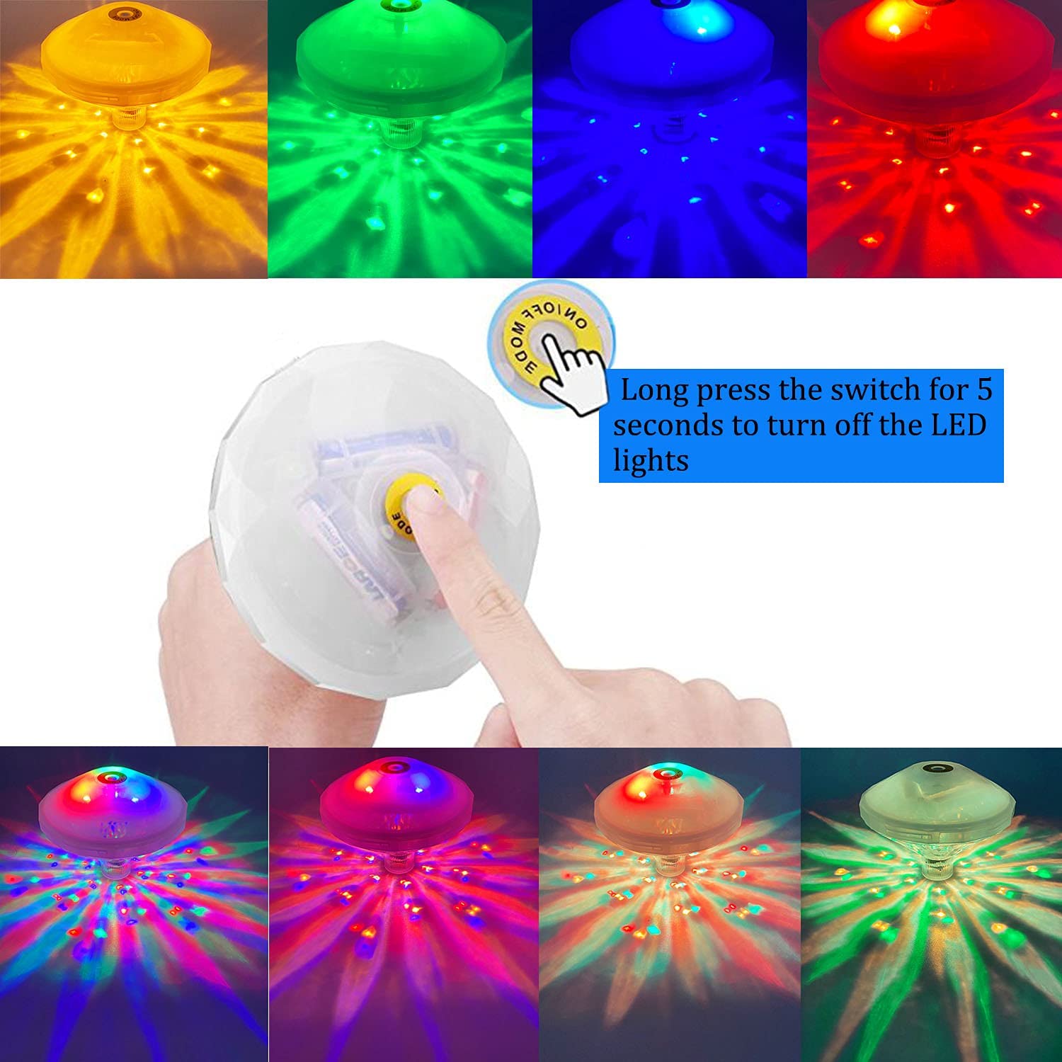 

Подводный RGB светильник NoEnName_Null