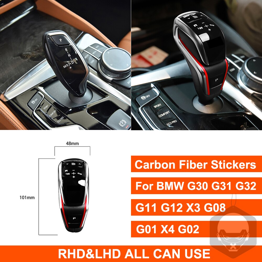

Автомобильная ручка переключения передач M5 Shifter M Sport для BMW 5 серии G30 G31 2016+ G32 2017+ G11 G12 X3 G08 G01 X4 G02 Модификация Аксессуар