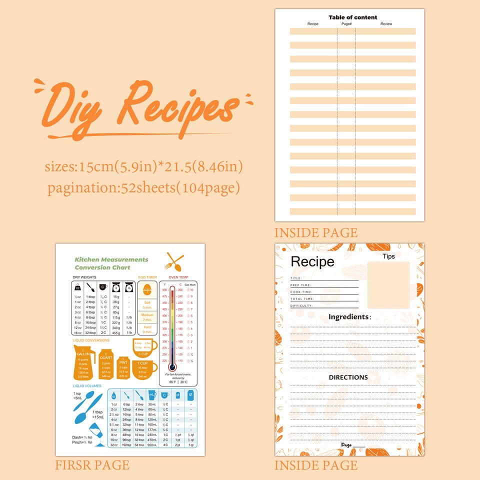 

Блокнот Серии Mr. Paper Healthy Nutrition — 1 Стиль, 52 Листа На Книгу, Канцелярские Товары, Студенческий Дневник Для Заметок