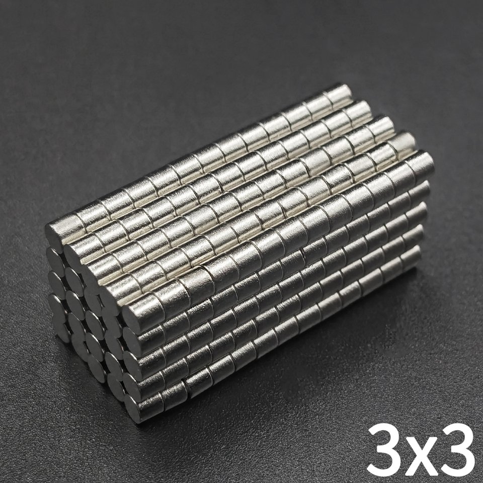 

Неодимовые магниты 3x3 мм