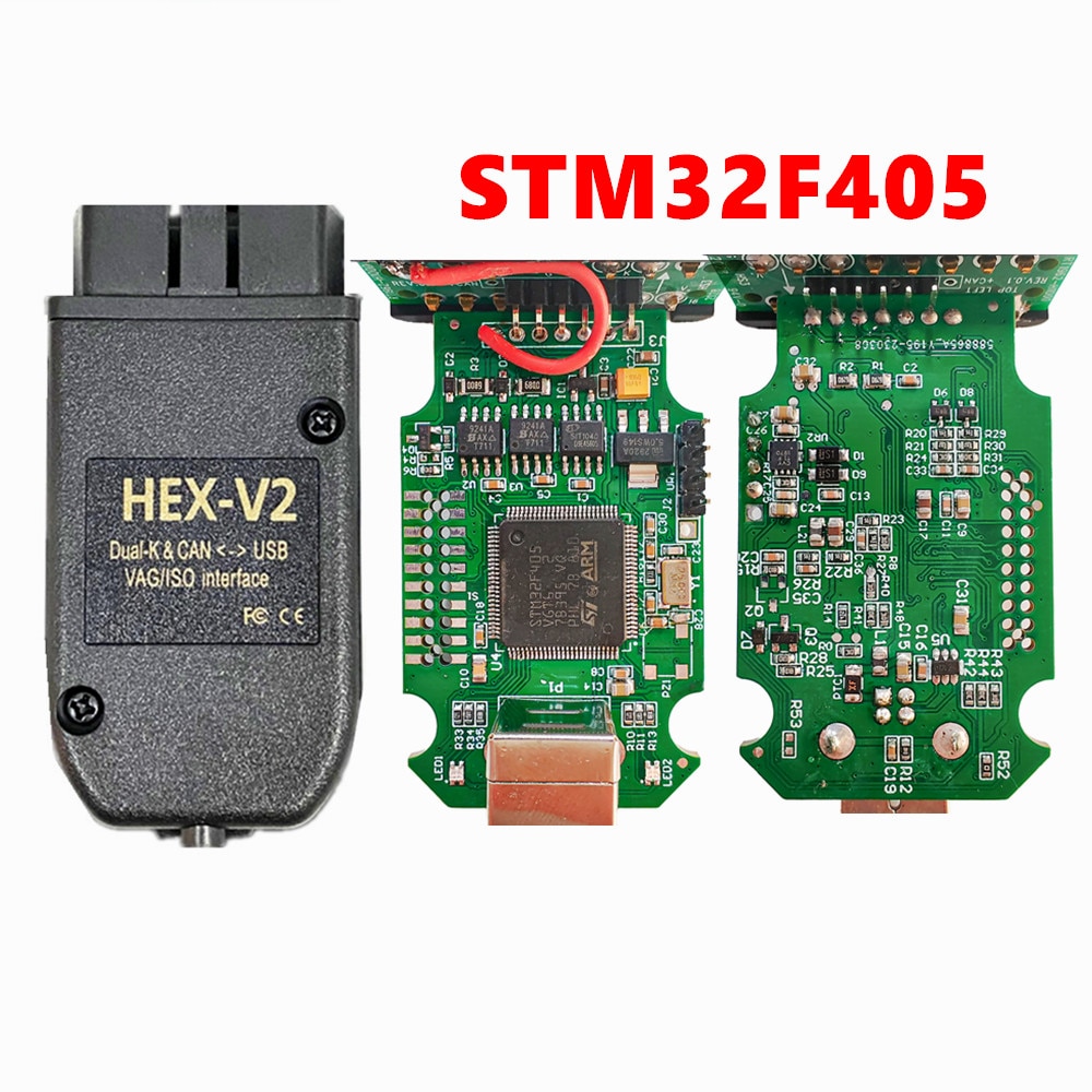 

Автомобильный диагностический интерфейс, обновленный онлайн V20.41 STM32F415 STM32F405 22.10.0, STM32F415VGT6 + 9241A + TJA10S7 + STM415