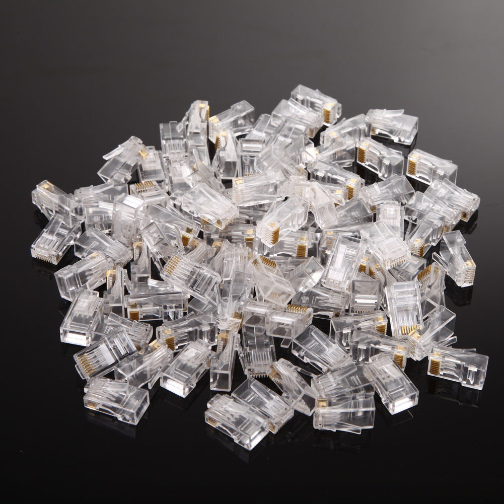 

Модульные разъемы RJ45 100 шт.