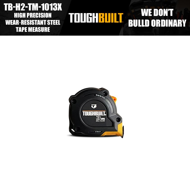 

ToughBuilt Стальная рулетка 3 метра