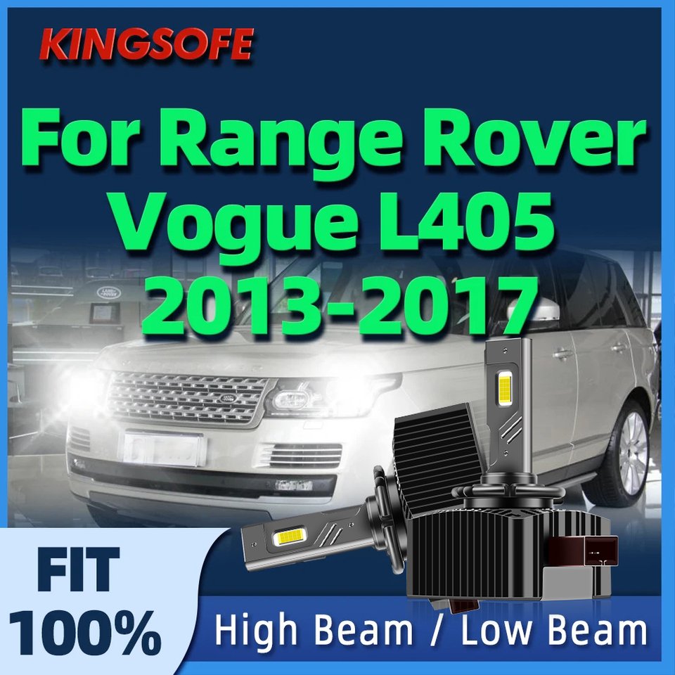 

KINGSOFE D3S светодиодный фара 130 лм HID 6000 Вт 2013 K CSP Chips Car светильник для Range Rover Vogue L405 2014 2016 2015 2017