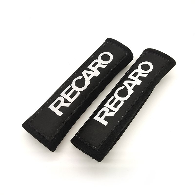 

2 шт., универсальный тип ONE RECARO, логотип, автомобильный ремень безопасности, наплечные чехлы, автомобильная защита для плеч, автоаксессуары