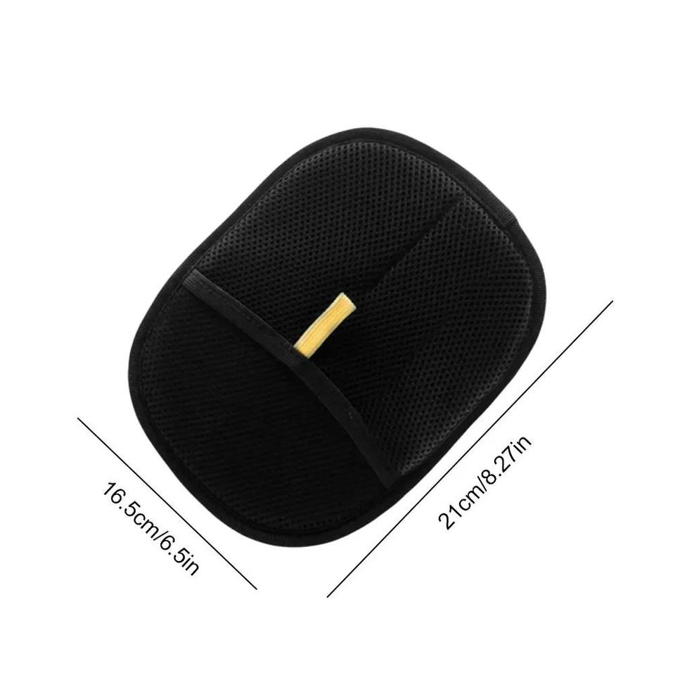 

Перчатки для ухода за животными Black Mesh Cloth