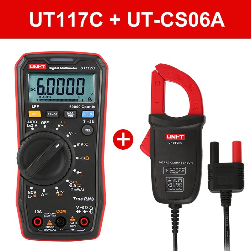 

UNI-T UT117C Цифровой мультиметр