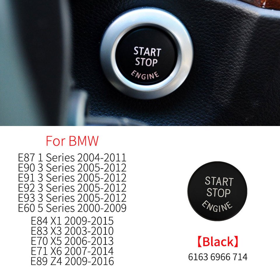 

Кнопка включения и остановки двигателя для BMW E87, E90, E91, E60, E70, E83, E70, сменная Крышка для BMW X1, X5, X6, E71, Z4, 1, 3, 5 серии