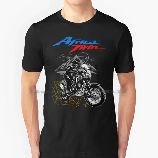 

Футболка Africa Twin Crf1000l с принтом в ассортименте