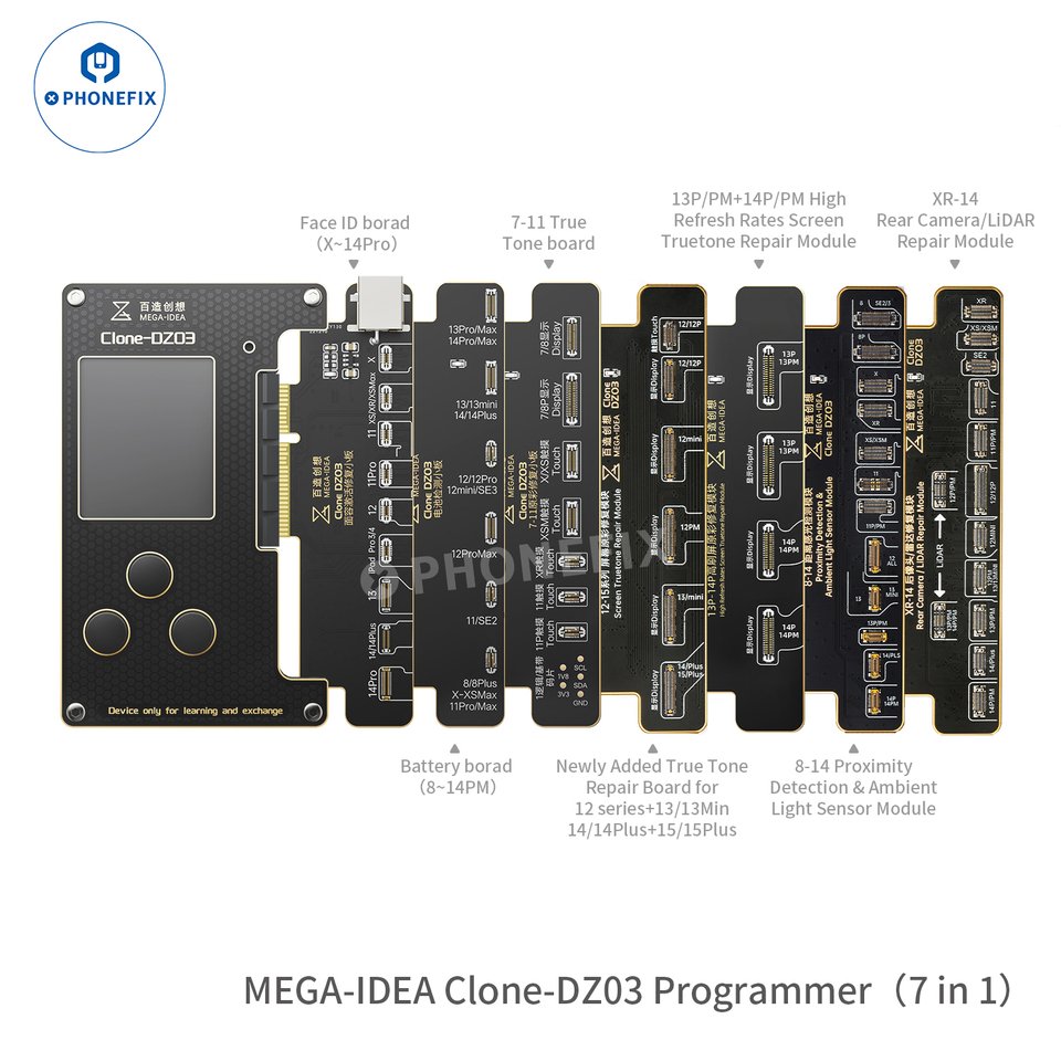 

Программатор QianLi Clone DZ03 для iPhone X-15 Pro Max