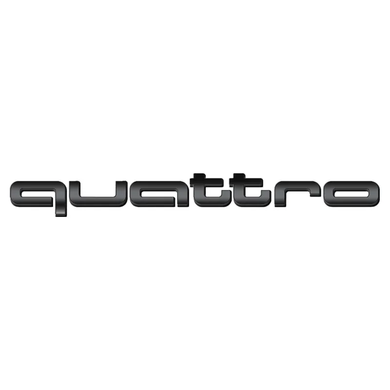 

3D ABS Quattro Эмблема для кузова автомобиля наклейки для заднего багажника Audi Quattro A1 A3 A4 A5 A6 A7 A8 Q2 Q3 Q5 Q7 Q4 Q8 Q1 TT R8 RS