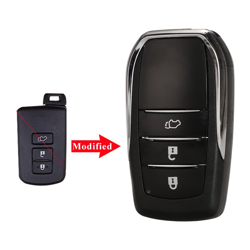

Jinyuqin Upgrade Remote 2/3/4 4B автомобильный смарт-чехол для Toyota Camry Crown Avalon 4Runner Land Cruiser Prius RAV4 Venza FOB чехол