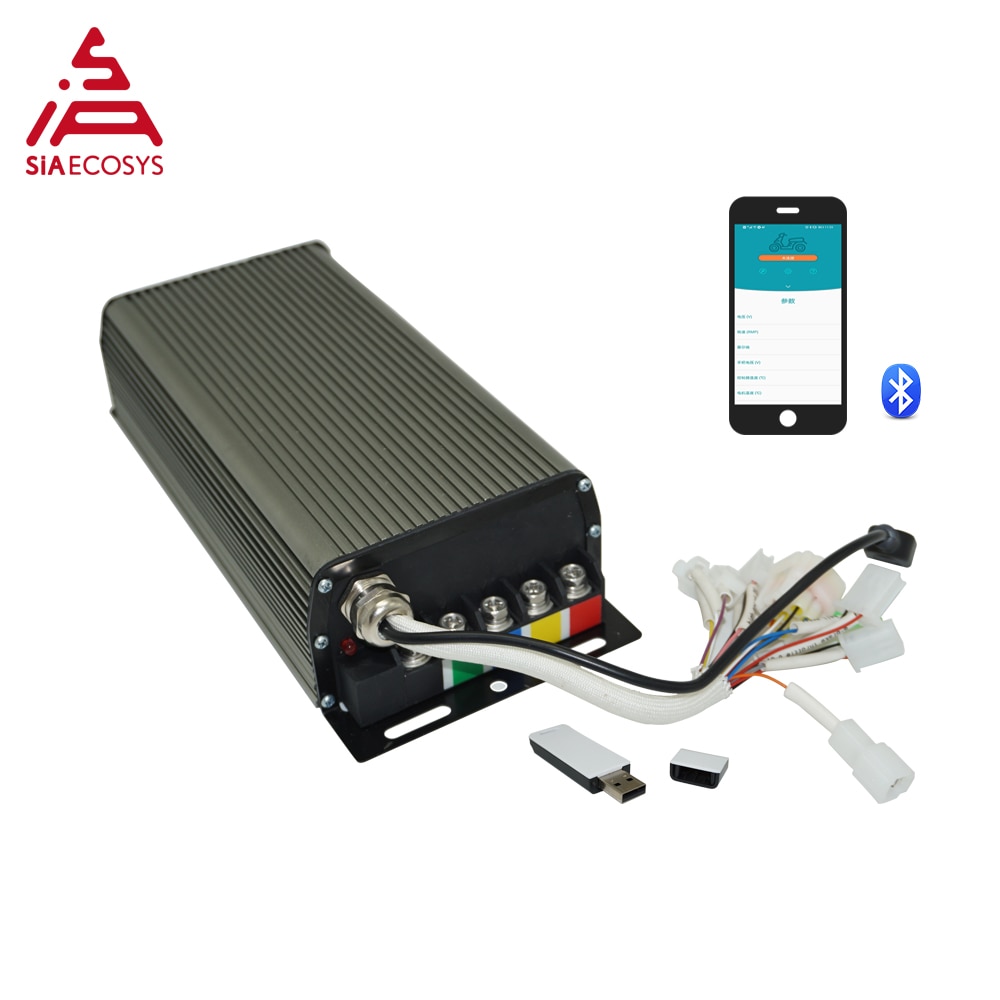 

Разблокированный контроллер Sabvoton SVMC 72150 V2 для 3 кВт 72 в А, Электрический спицевой мотор для велосипеда