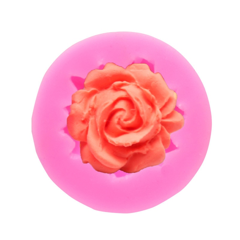 

Розовая силиконовая форма для торта Bloom Rose