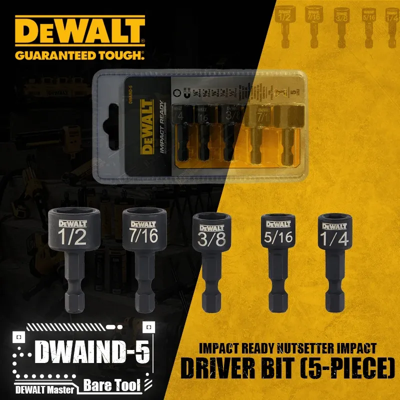 

DEWALT, набор бит для ударной отвертки, 5 шт.