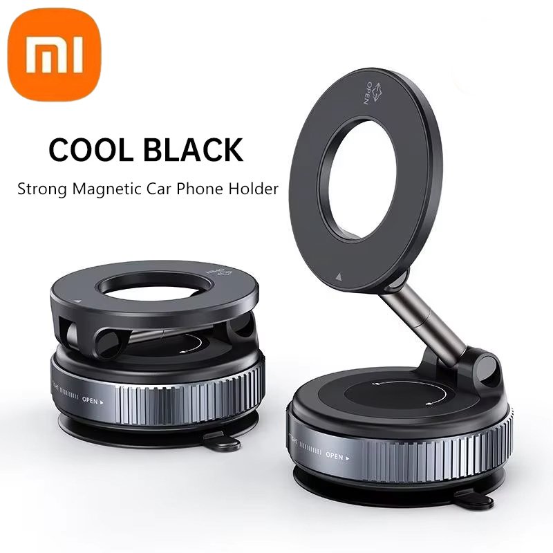 

Вакуумный магнитный кронштейн для телефона Xiaomi, многоугольная регулировка, сильный магнитный дизайн, складной автомобильный держатель для навигационной подставки
