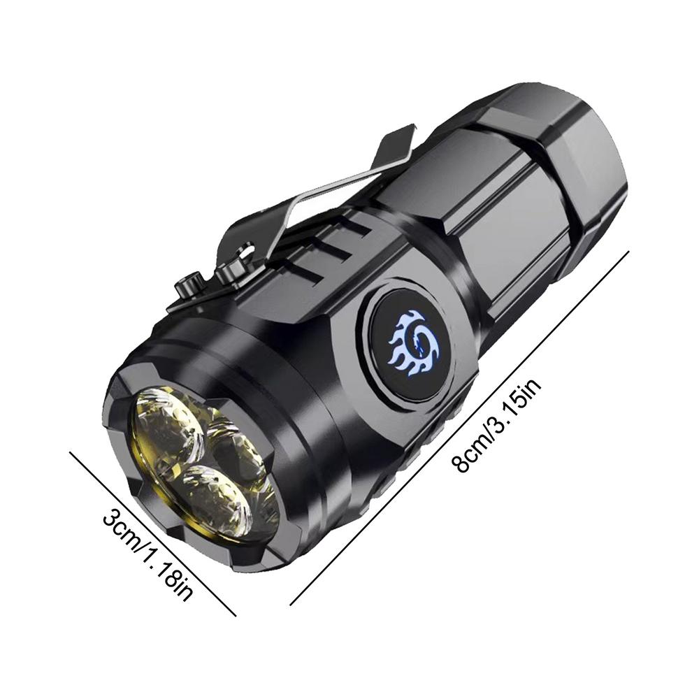 

GERUITE Перезаряжаемый LED фонарик