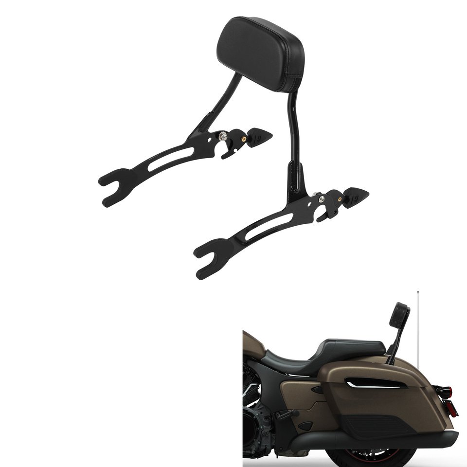 

Накладка на спинку Sissy Bar, подходит для Indian Chief Dark Horse Chieftain Springfield Roadmaster Challenger Limited, аксессуар для мотоцикла