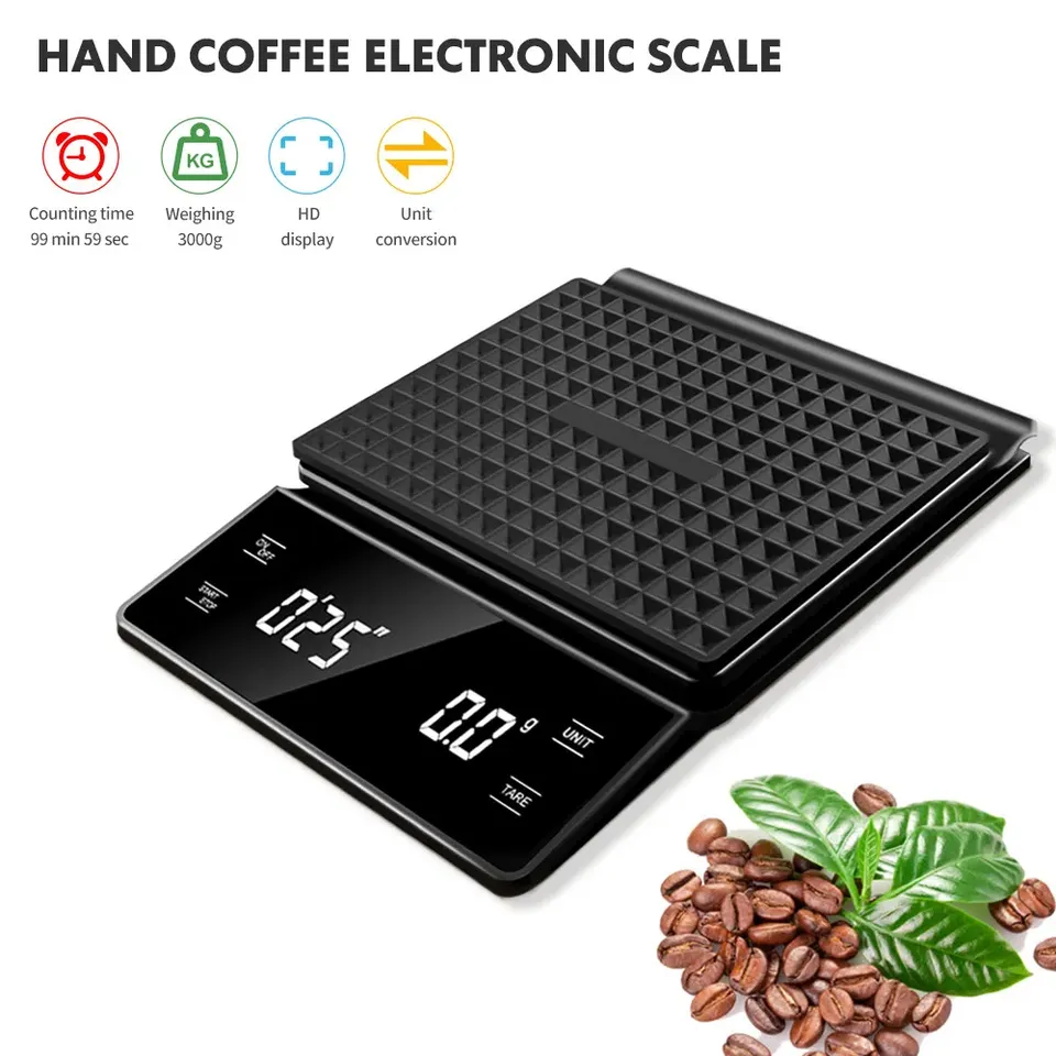 

Цифровые кофейные весы 3 кг LCD