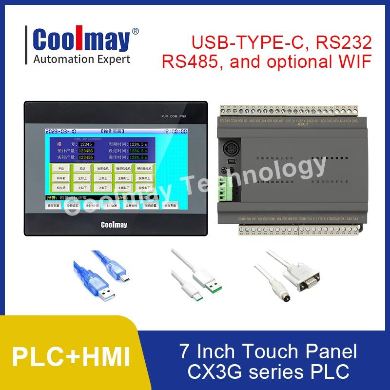 

Coolmay TK6070FH HMI с контроллером CX3G