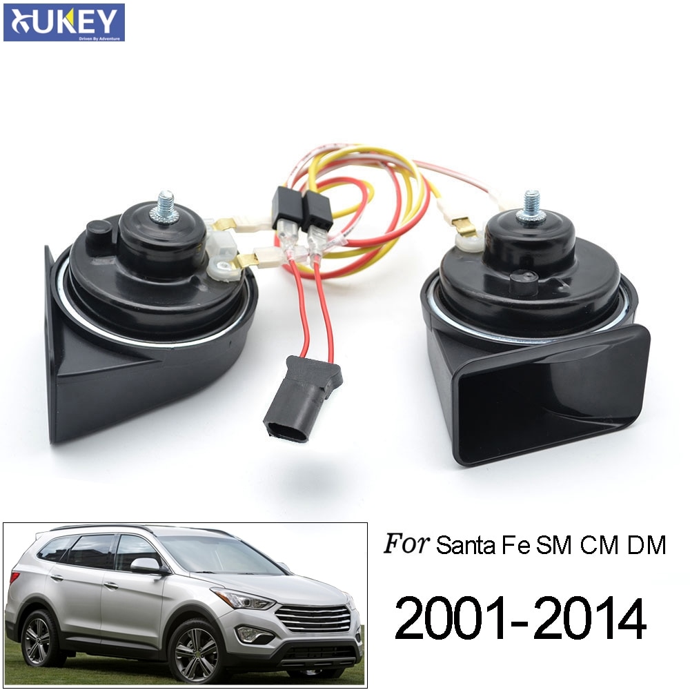 

Звуковой сигнал для Hyundai Santa Fe MK1, MK2, MK3, 2006, 2007, 2008, 2009, 2010, 2011, 2012, 2013, 2014, спиральный гудок, водонепроницаемые автомобильные звуковые сигналы