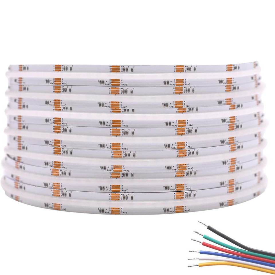 

Светодиодная лента teopek COB RGBW RGBCCT 5м