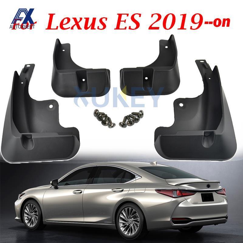 

Комплект передних и задних брызговиков для LEXUS ES ES250, ES350, ES300H, 250, 300, H, 350, 2019, 2020, 2021, грязевые щитки, брызговики, передние и задние