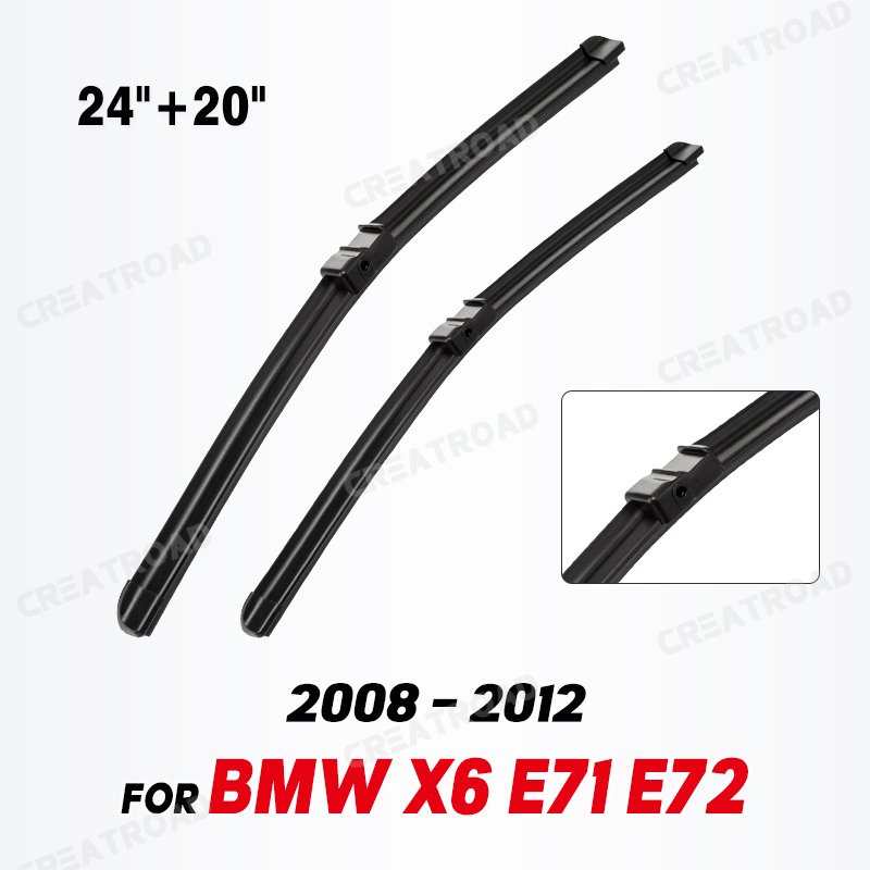 

BMW X6 E71 E72 2008-2012 Щетки Переднего Стеклоочистителя С Левым Рулем Автомобильная Щетка Для Очистки Ветрового Стекла Для ...