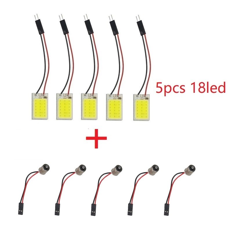 

5 шт., светодиодные панели для чтения, COB 18SMD 24smd 36smd 48smd