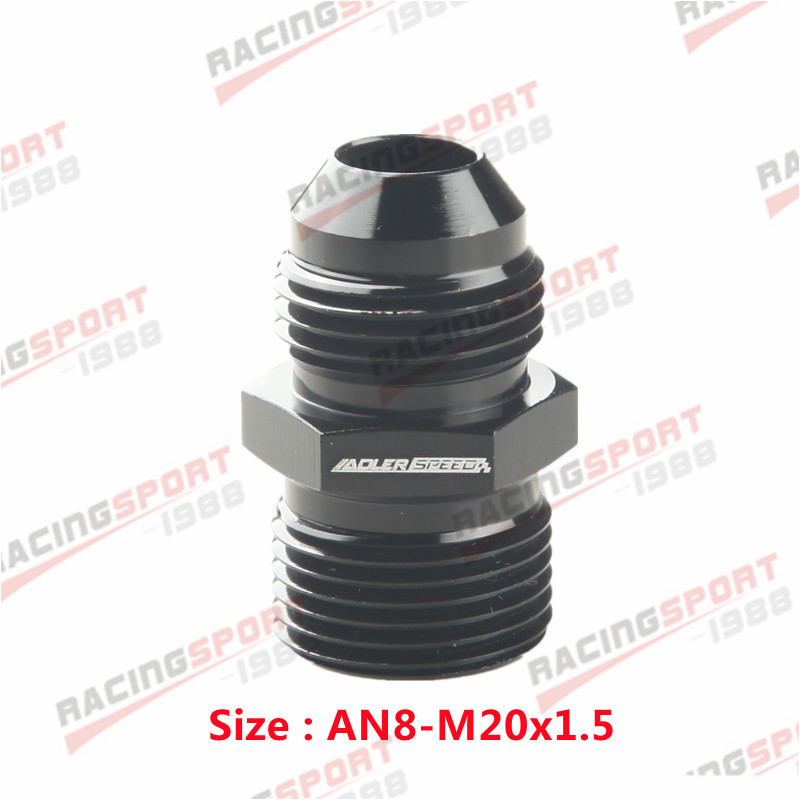 

ADLERSPEED AN8 AN10 AN12 до M10/M12/M14/M16/M18x1,5 резьба прямой фитинг для топливного мазутного воздушного шланга мужской адаптер автомобильные аксессуары