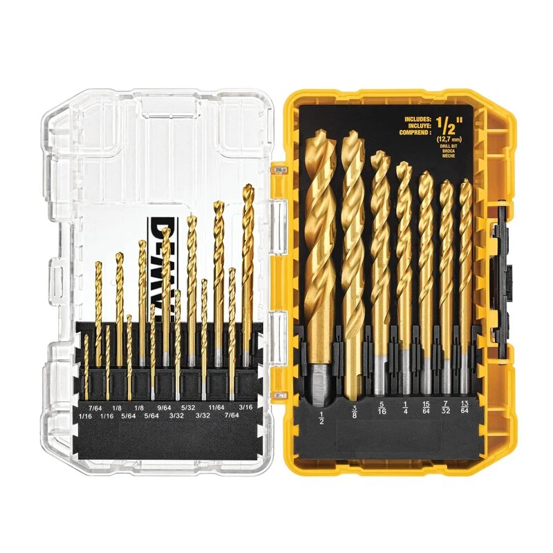 

DEWALT DW1361 набор титановых сверл 21 шт.