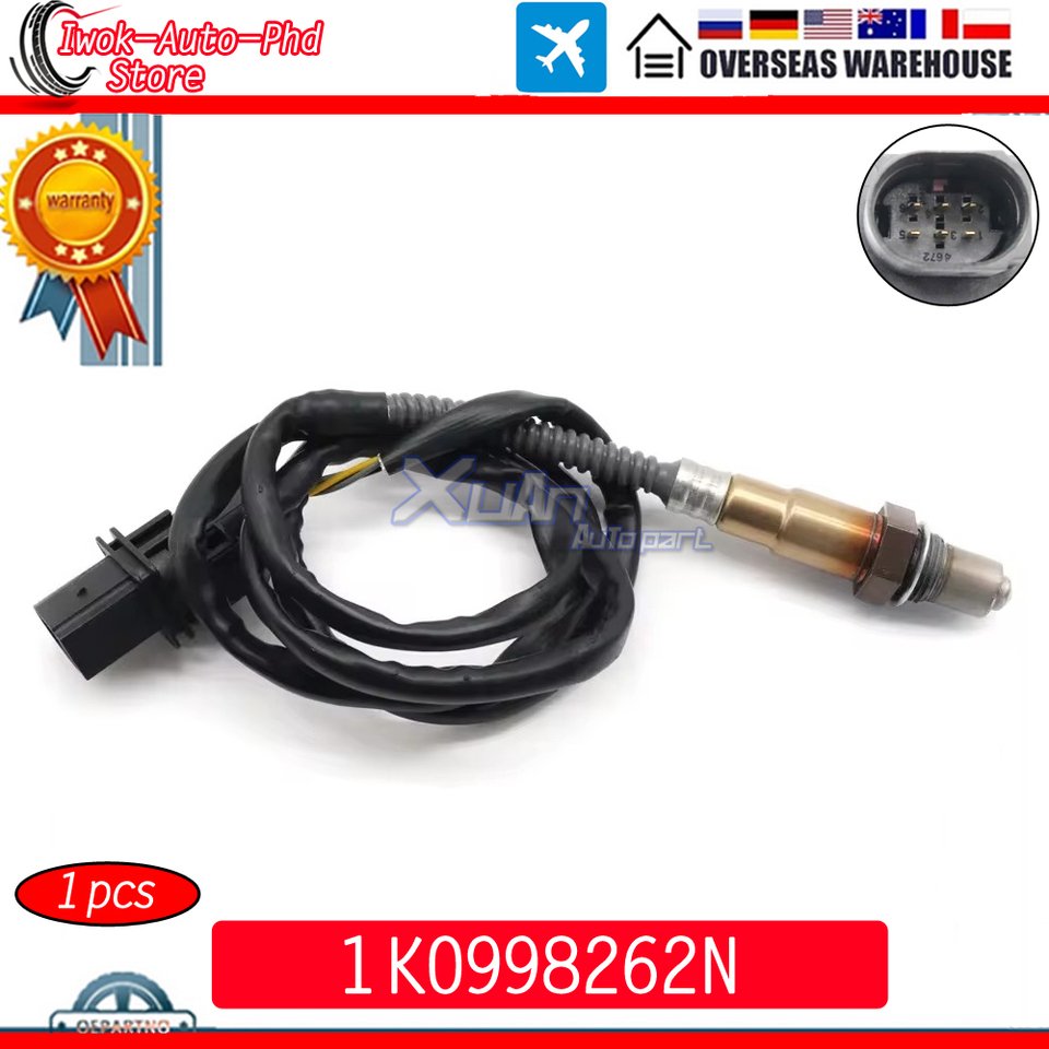 

XUAN Соотношение Воздух-топливо Датчик Кислорода Lambda O2 1K 0998262 N Для Audi A3 A4 TT Volkswagen Beetle Golf Passat Eos -...