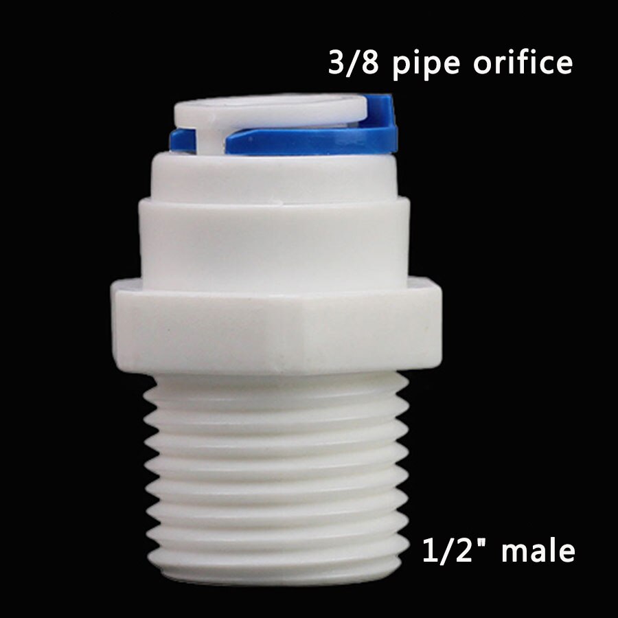 

1 шт. 1/4 "3/8" шланг трубка 1/8 "1/4" 1/2 "3/4" Пластик трубы быстроное соединение воды при помощи обратного осмоса Разъем Фитинги обратного осмоса Системы