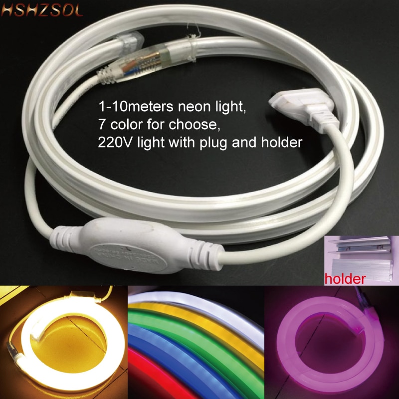 

HSHZSDL гибкая светодиодная лента SMD 2835 120LED/м 220В