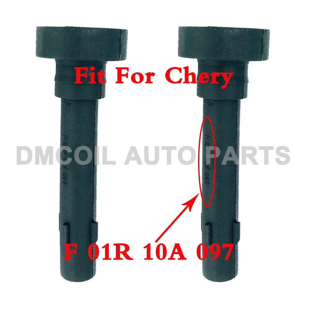 

2 шт. резиновые ботинки катушки зажигания с пружиной для CHERY A3 G3 E5 K50 A5 TIGGO ARRIZO QOROS 1.3L 1.6L (10-) F01R00A041 F01R00A093