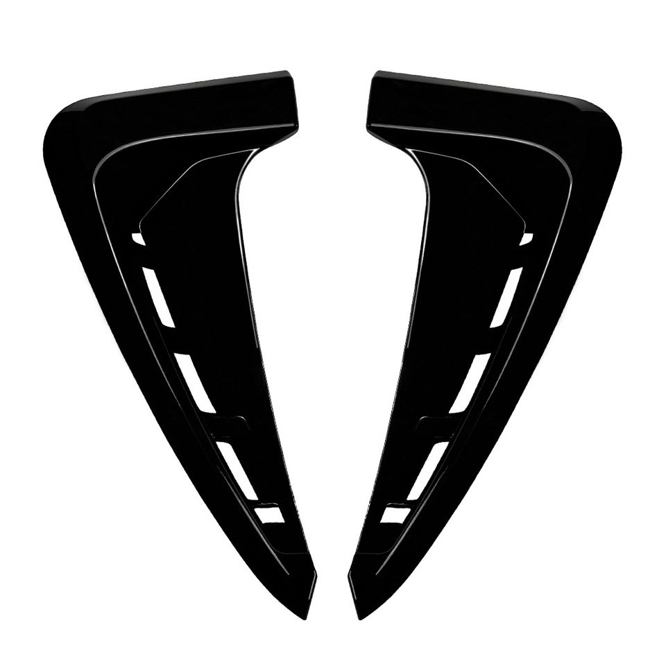 

F15 Автомобильное переднее боковое крыло, крыло, вентиляционное отверстие, наклейка в виде акулы, накладка на кузов, внешняя настройка для BMW X5 2014-2018 M Sport