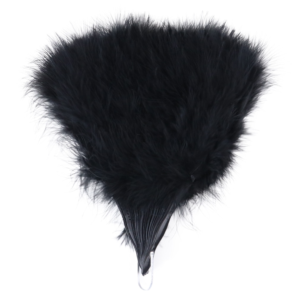 

Складной веер с перьями Marabou