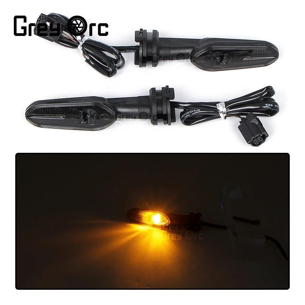 

2 провода, Светодиодные поворотники для Yamaha MT03 MT-03 MT10 MT-10 MT 03 10 2021 2022 2023 мотоциклетная мигающая лампа