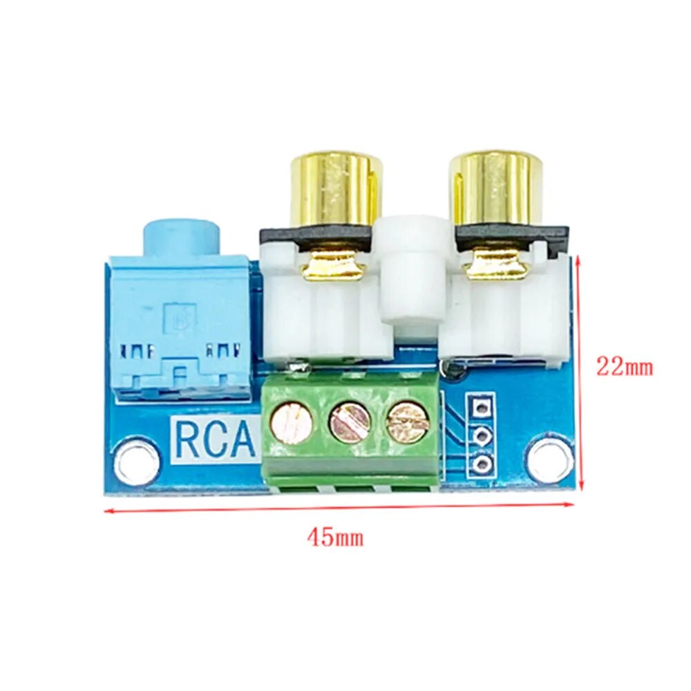 

RCA AUX Адаптер разъем 3.5 мм