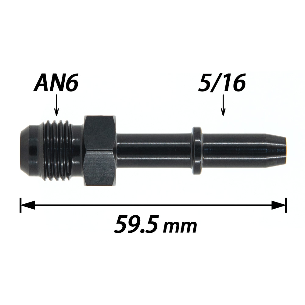 

Быстрое подключение AN6 6AN AN-6 AN6 к 5/16 "AN6 к 3/8" Male EFI топливная линия рельсовый адаптер Черный