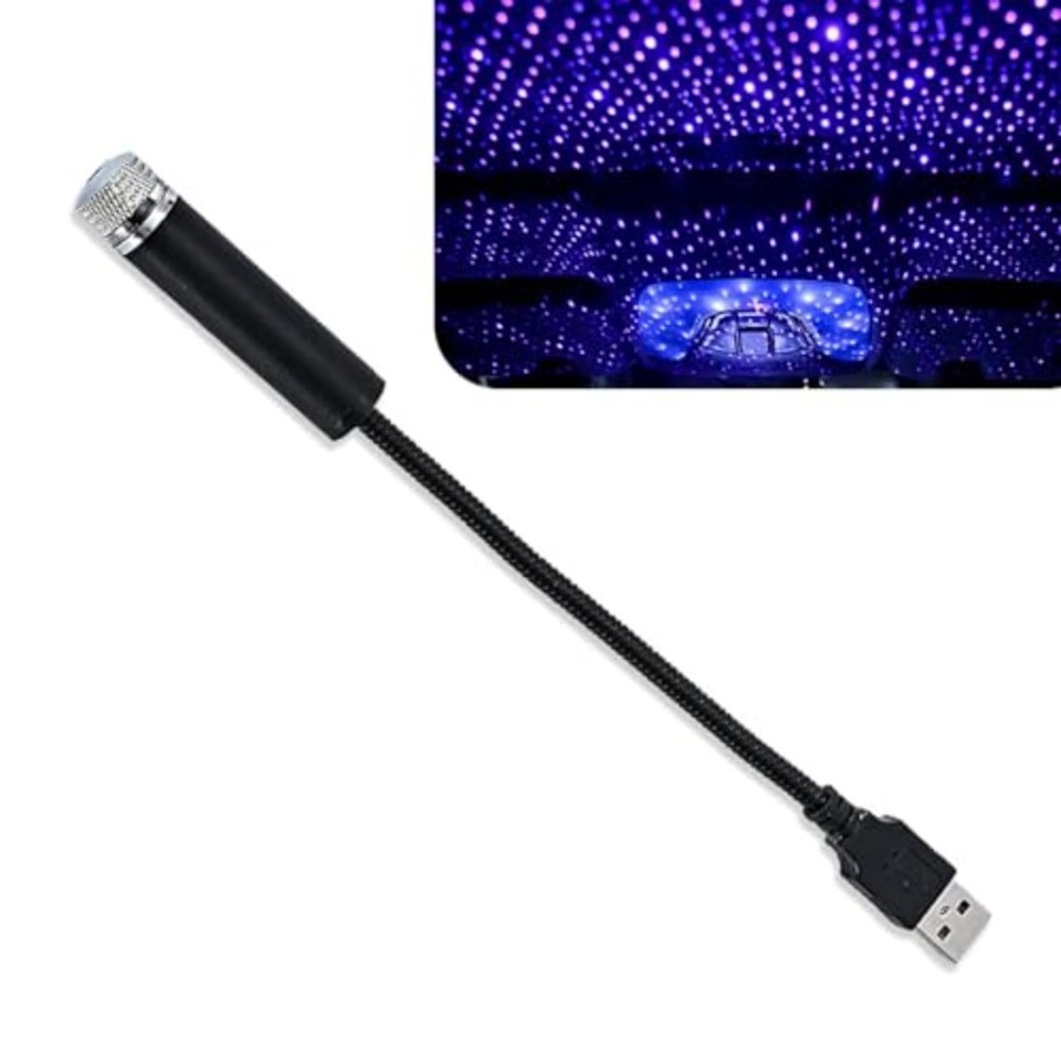

Мини-автомобиль на крышу, звездное небо, лампа Plug And Play, USB-проекция, атмосфера, ночник, интерьер, окружающий вид автомобиля, потолок, звездные огни