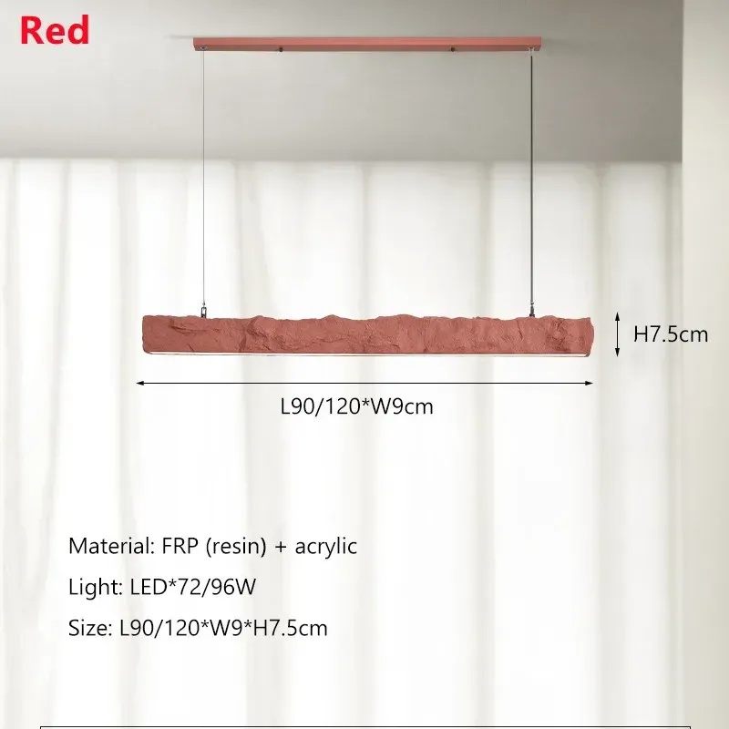 

Скандинавская Минималистичная Светодиодная лента Wabi-Sabi, подвесные светильники для ресторана, домашний декор, люстра для столовой, бара, подвесные светильники